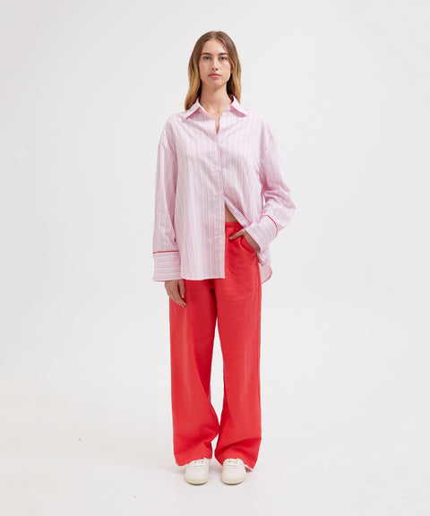 Multi Tencel Lounge Shirt
