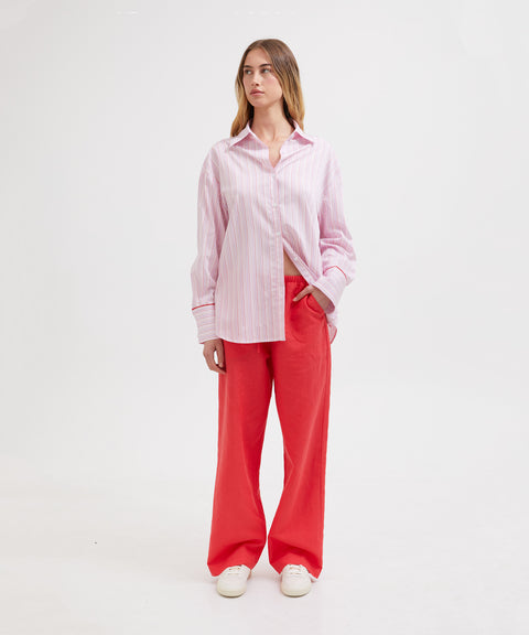 Multi Tencel Lounge Shirt