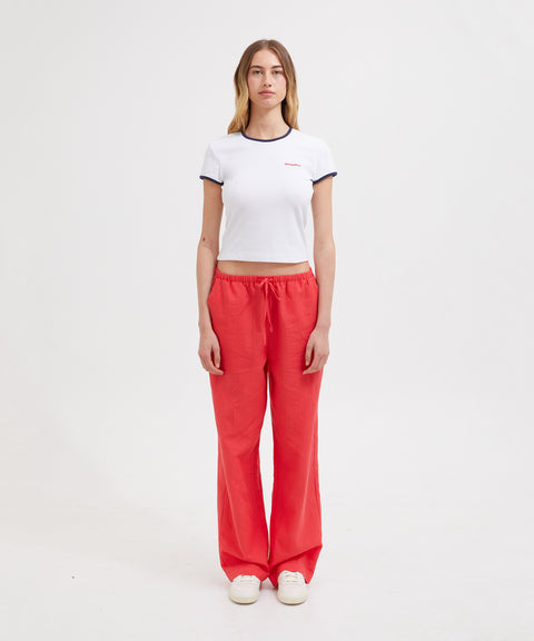 Relaxed Tie Pants