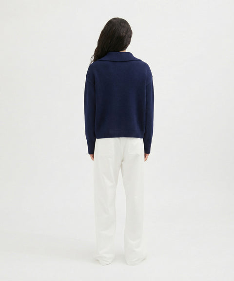Collared Knit Jumper