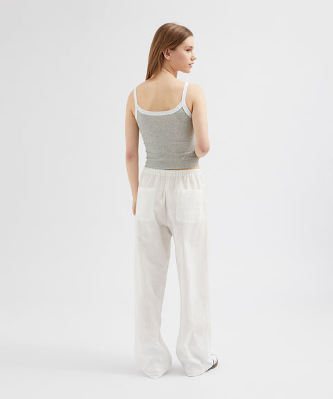 Relaxed Tie Pants