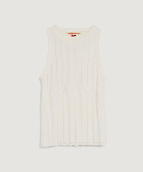 Débardeur en tricot