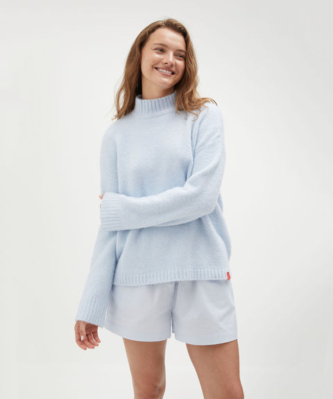 Mock Neck Knit