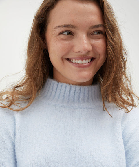 Mock Neck Knit