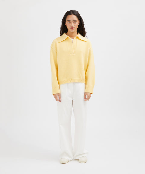 Collared Knit Jumper