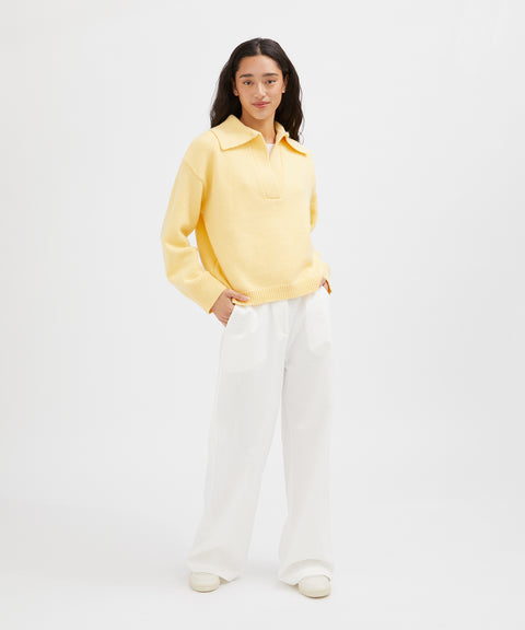 Collared Knit Jumper