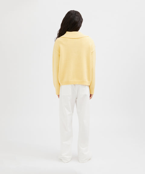 Collared Knit Jumper