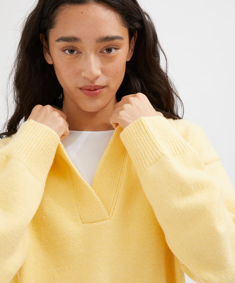 Collared Knit Jumper