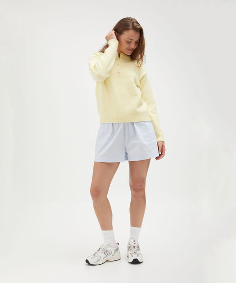 Buttoned Knit