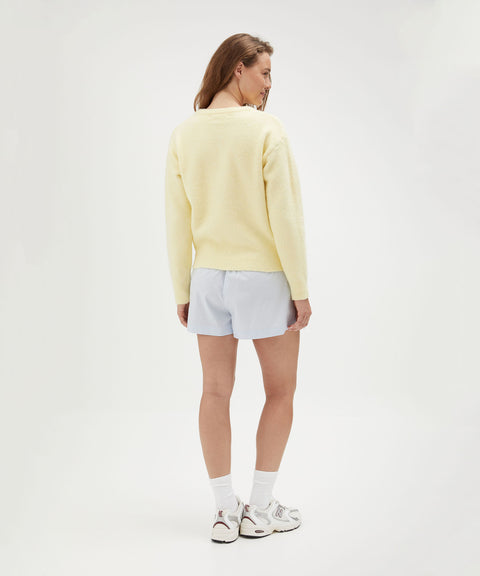 Buttoned Knit
