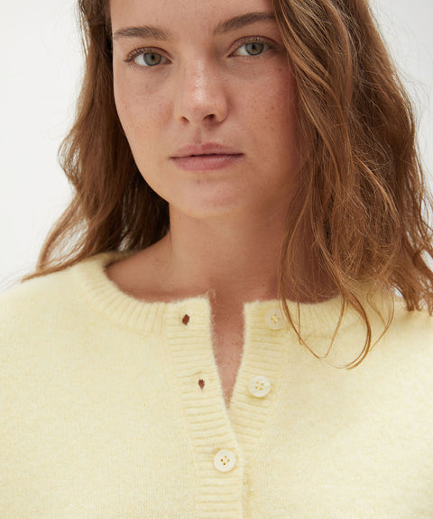 Buttoned Knit