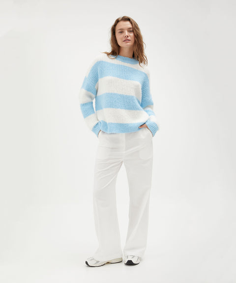 Striped Knit Jumper