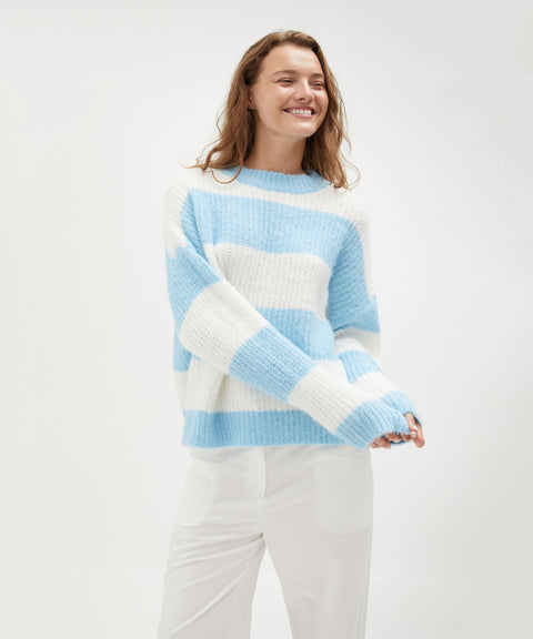 Striped Knit Jumper