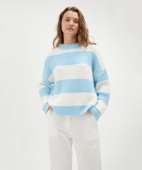 Striped Knit Jumper