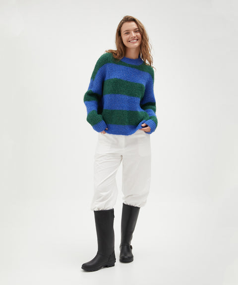 Striped Knit Jumper