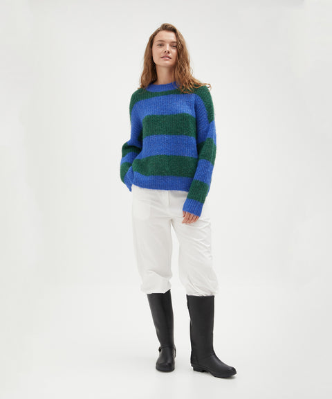 Striped Knit Jumper