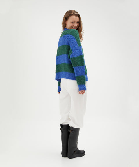 Striped Knit Jumper