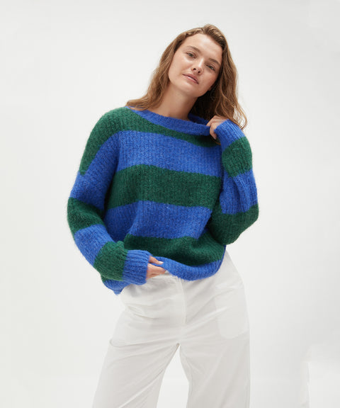 Striped Knit Jumper