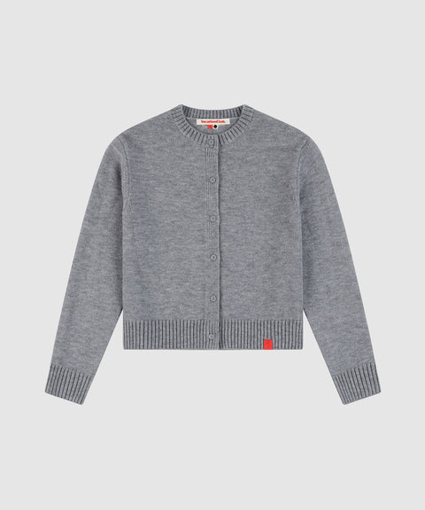 Crew Neck Cardigan