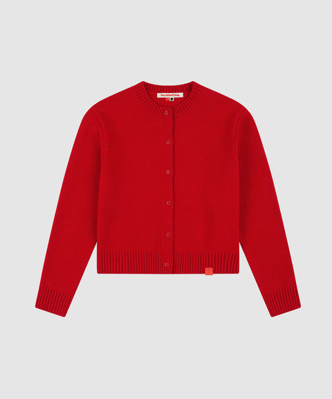 Crew Neck Cardigan