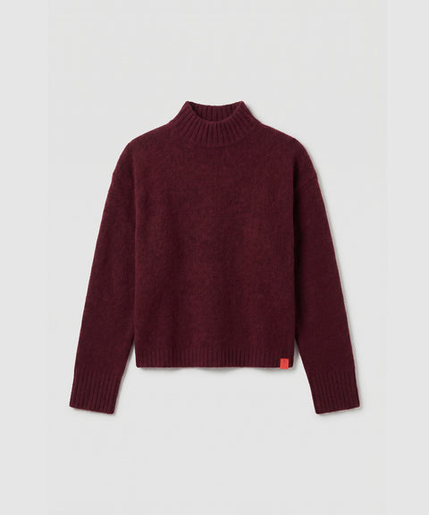 Mock Neck Knit